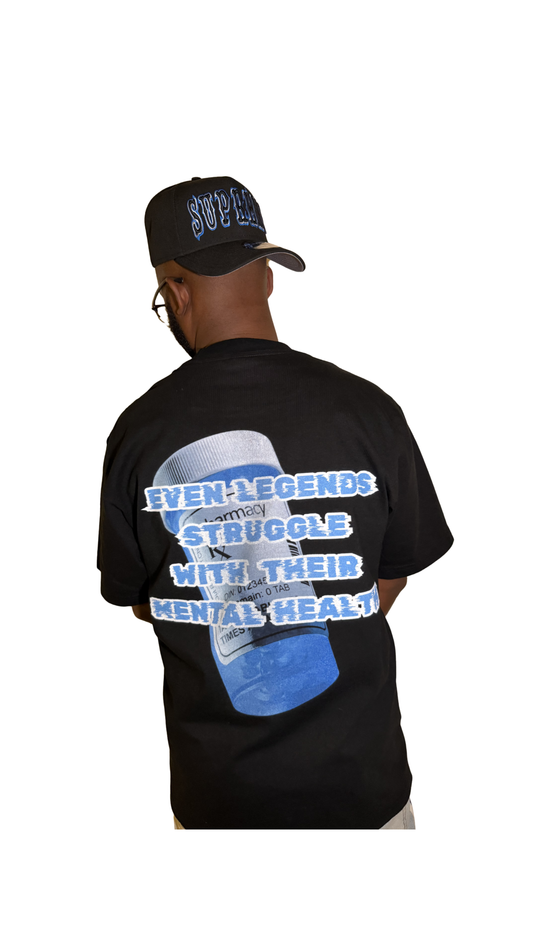 Even Legends Struggle With Their Mental Health – Heavyweight Streetwear Tee