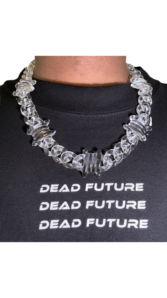 DEAD FUTURE® Frosted Lock Chain
